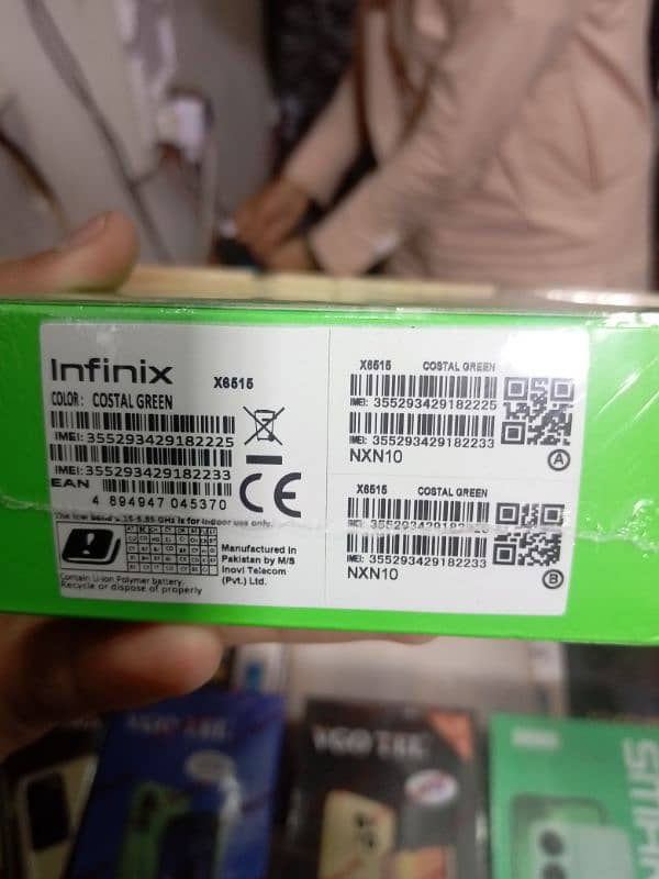 Infinix smart 7not open 4+3gb ram he 64gb roam he 1