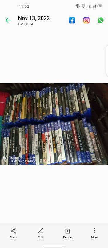 PS5 PS4 controllers x box one controller PS3 controller s and cds 2