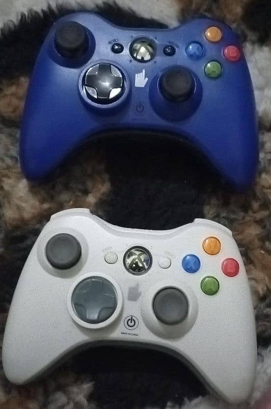 PS5 PS4 controllers x box one controller PS3 controller s and cds 3