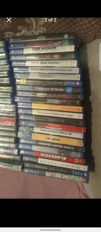 PS5 PS4 controllers x box one controller PS3 controller s and cds 7