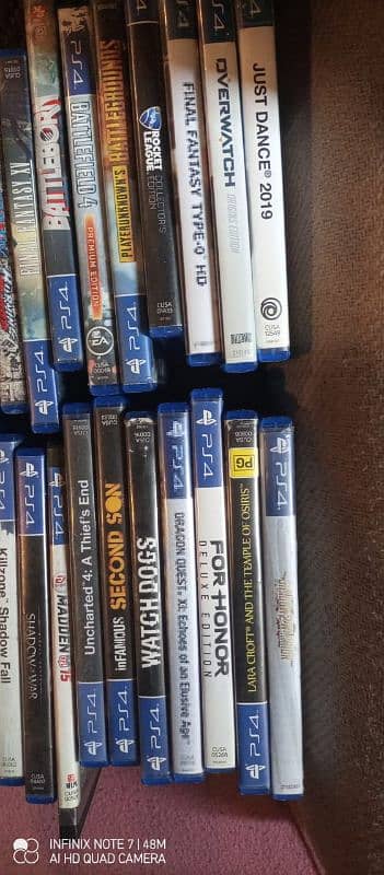 PS5 PS4 controllers x box one controller PS3 controller s and cds 10