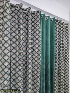 5 PCs jacquard printed self shaded curtains