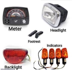 70cc bike meter lights and footrest New only home delivery