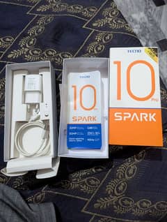 tecno spark 10pro 256gb 16gb with box charger original condition 10/10