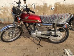 Honda cg125 SE karachi number