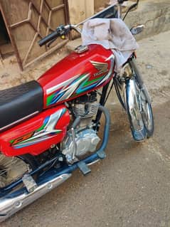 Honda cg 125 2023 model brand new condition