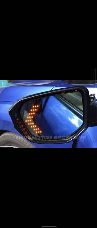 HONDA CIVIC TYPE R SIDE MIRRORS WITH ARROW INDIKA 3