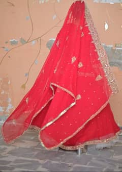 BrAnD new. . . lenga for bridal wear . . . shafoon  handmade