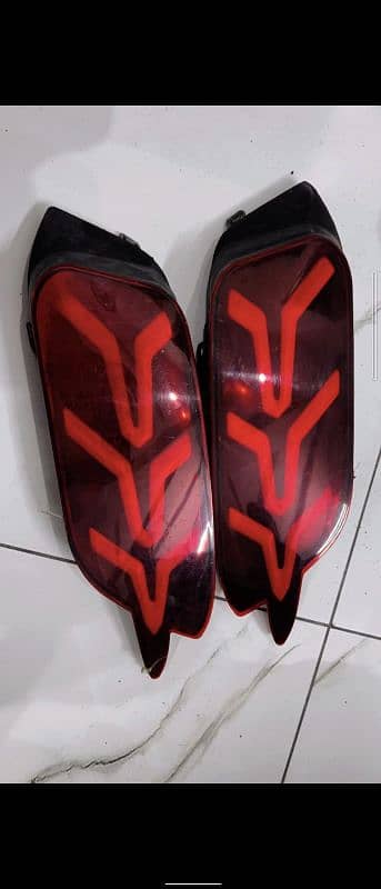 Honda civic type r front and back bumper lights 1