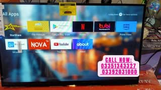 65 INCH SMART LED TV WITH WIFI AND LIVE CHANNELS APP