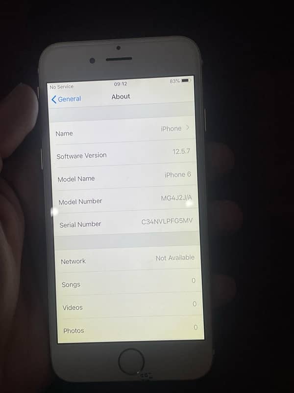 Iphone 6 non pta 64gb battery health 88 condition 10/10 5