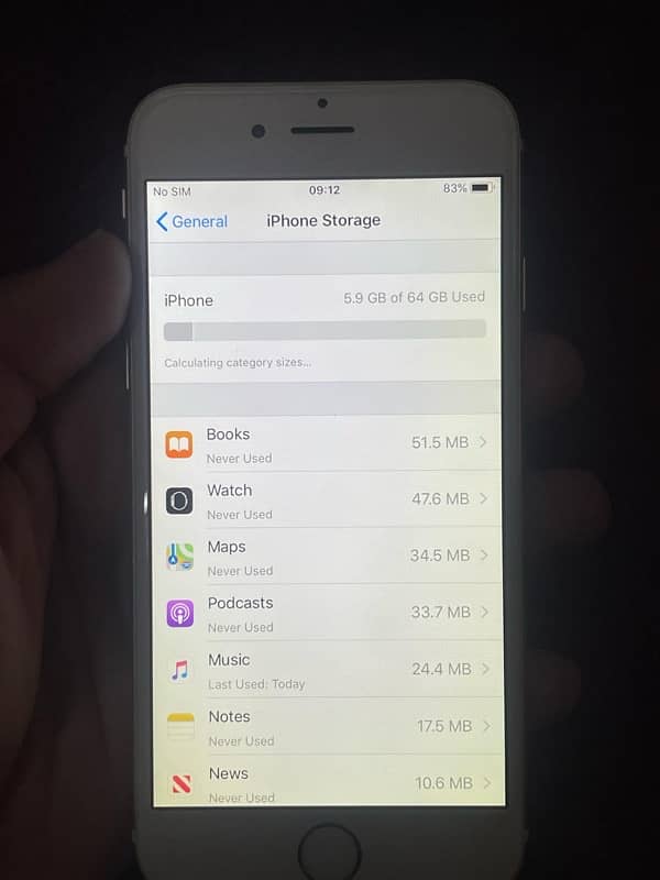 Iphone 6 non pta 64gb battery health 88 condition 10/10 6