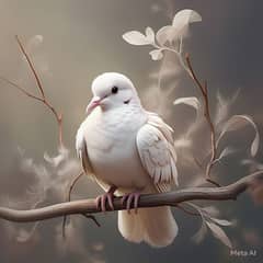 albino doves available