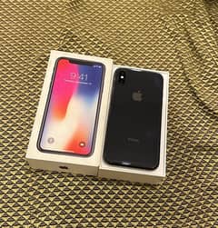 iphone x 256 pta approved with box