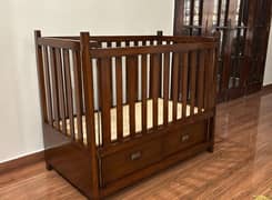 Brand New Pure Wood Baby Crib/Cot