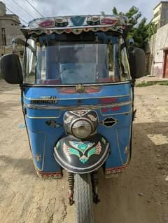 Double seater Rickshaw