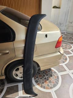 Universal plastic spoiler