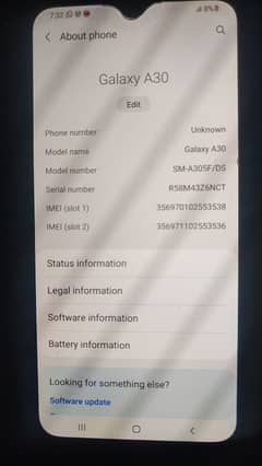 galaxy A30 for sell