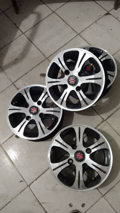 aloye rims 12 inch rims condition 10/9