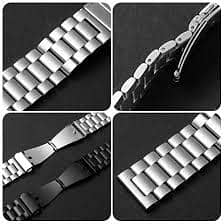 SILVER STRAP WATCH STRAP BEST QUALITY