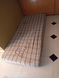 2 piece (6 inches ) single bed foam matress for sale