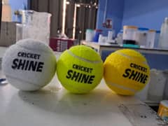 "CRICKET SHINE" cricket ball