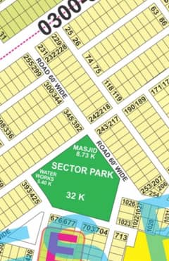 Corner and Facing Park Plot Available for Sale at Cheap Price