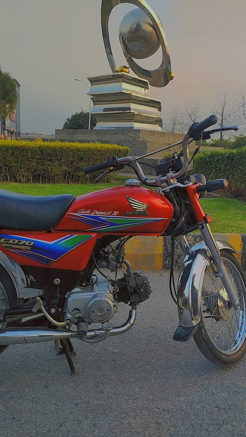 Honda CD 70 2012 (Neat Condition) + Free Helmet 0