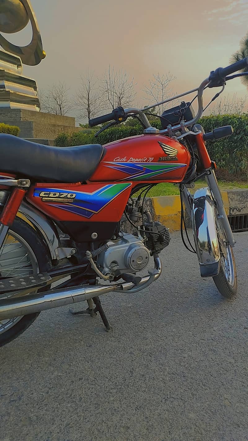 Honda CD 70 2012 (Neat Condition) + Free Helmet 4