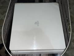 ps4 slim 500 GB used white color