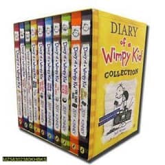 Diary of a wimpy kid set of 10 books