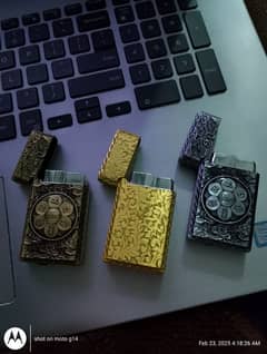 vintage look lighters| fancy lighters | metal flame