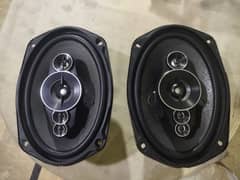 car sound 4 channel Amp aur Amp supported speakers hain