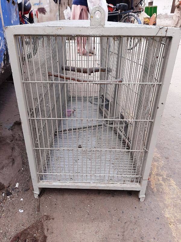 Hen Cage 21KG  Wall hanging option 2