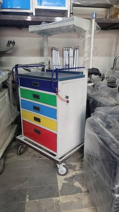 CRASH CART MEDICINE TROLLEYS - ALSEHAT