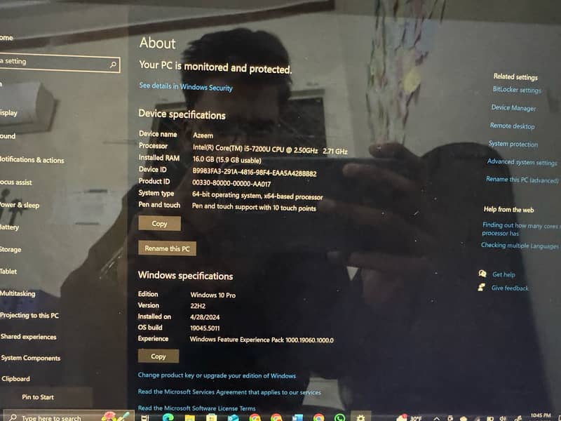 HP Elite x2 – Core i5, 16GB RAM, 256GB SSD 6