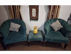 Designer sofa Chairs with table