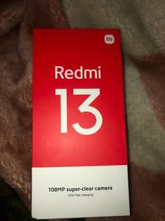 Redmi 13 only box open