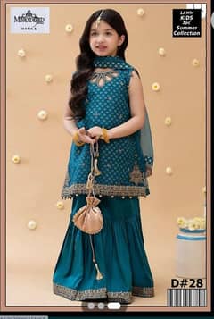 lawn 3 piece embroidered unstitched suit