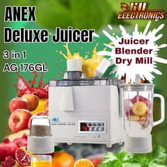 ANEX DELUXE JUICER 3 in 1 AG 176GL