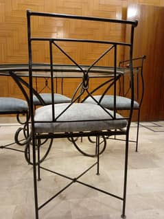 Solid iron Dining table