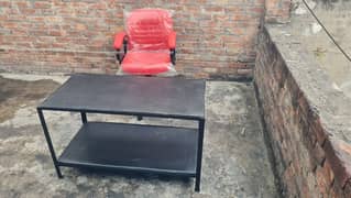 Chair and table pair for sale