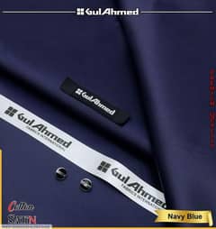 Gul Ahmed Unstitched Cotton Plain Suit