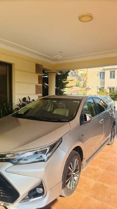 Toyota Corolla Altis Grande X Beige Interior 2021