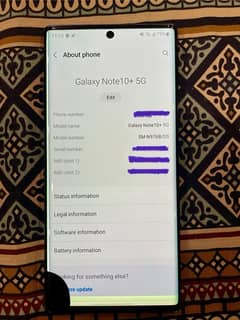 Samsung Note 10 5G Blue