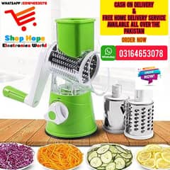 Imported Box Pack 03 in 01 Vegetables Cutter (Free Home Delivery+ COD)