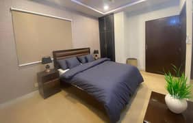 One bed luxury furnished apartment available for sale in gulberg greens islamabad.