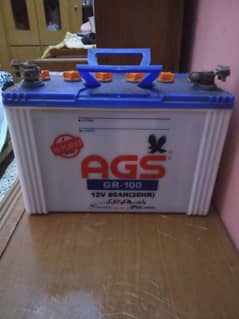 use battery AGS 15 plates lead acid