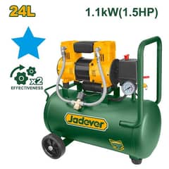 JADEVER AIR COMPRESSOR 24l silent and oil free