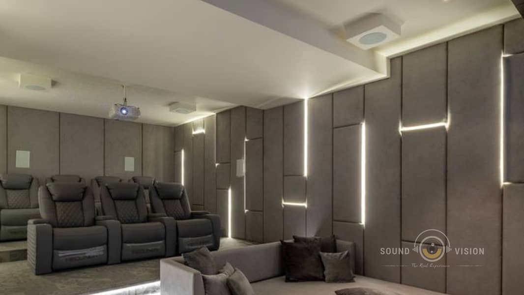 Complete Soundproofing |Acoustic Solutions|Recliner|Home Cinema 3